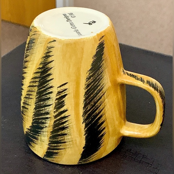 1996 Vintage Discontinued Laurie Gates SAFARI Print Coffee Mug - Picture 9 of 12